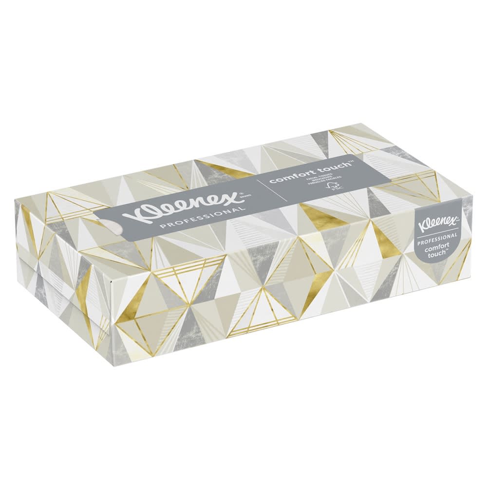 GuestSupply US | Kleenex® Flat Box 2-Ply Facial Tissue 125 Sheets